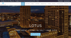 Desktop Screenshot of lotusapts.com